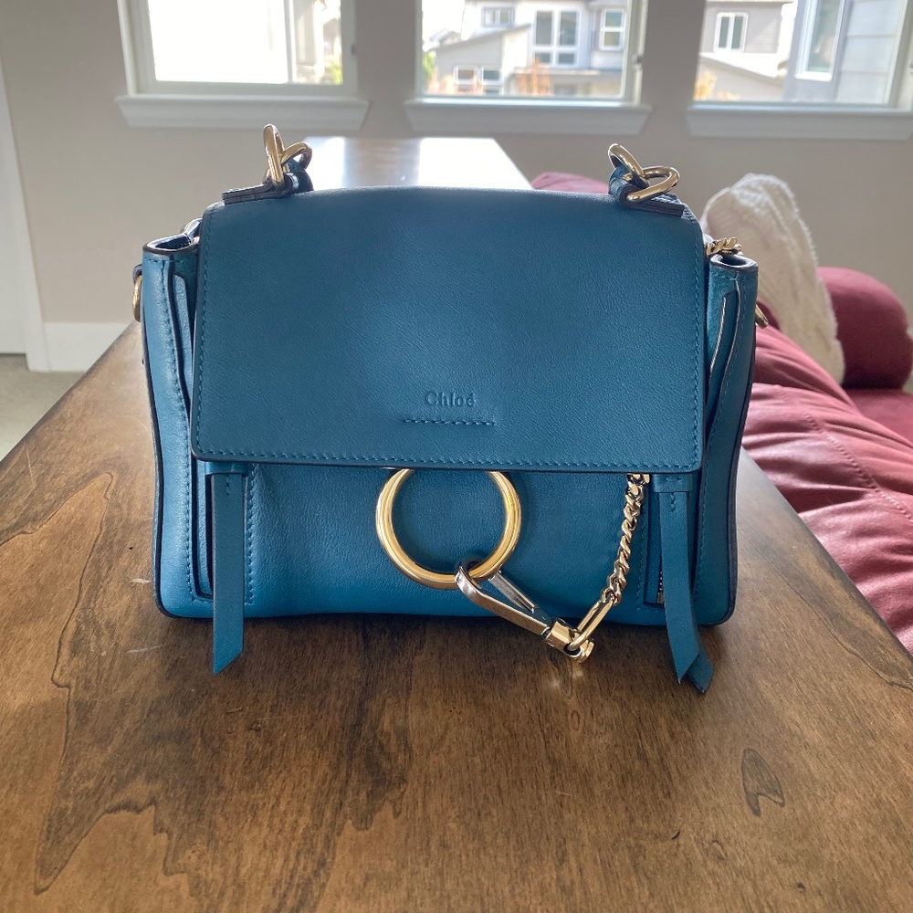 Chloe calfskin mini Faye day bag